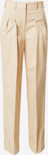 Calvin Klein Bundfaltenhose in beige, Produktansicht