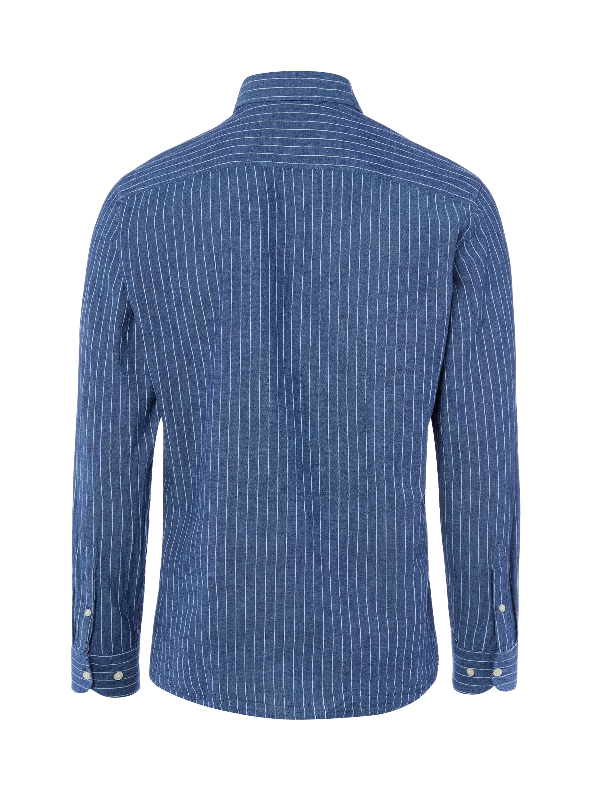 Nils Sundström Slim fit Overhemd in Blauw