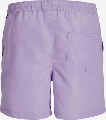 JACK & JONES Board Shorts 'Fiji' in Purple