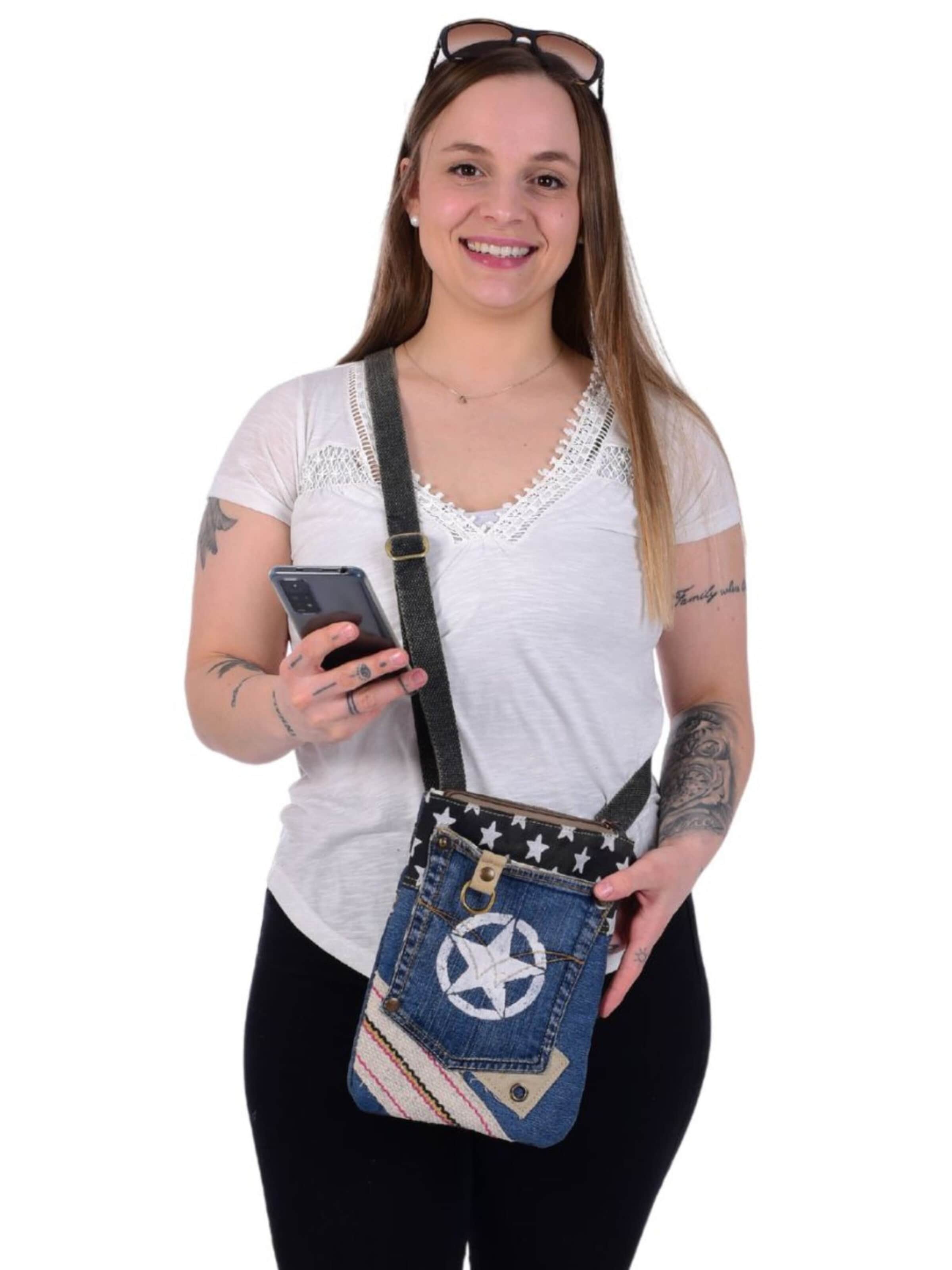 Sunsa Crossbody Bag 'Sunsa' in Blue