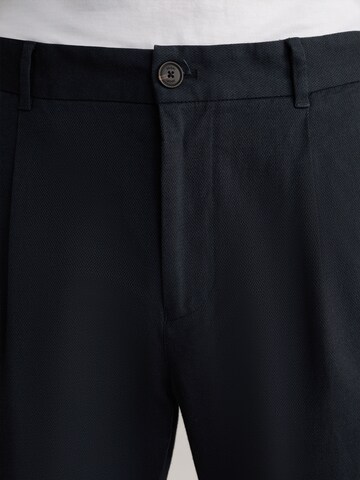 JOOP! Loose fit Pleat-front trousers 'Lester' in Blue