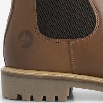 Travelin Chelsea Boots 'Randers' in Braun