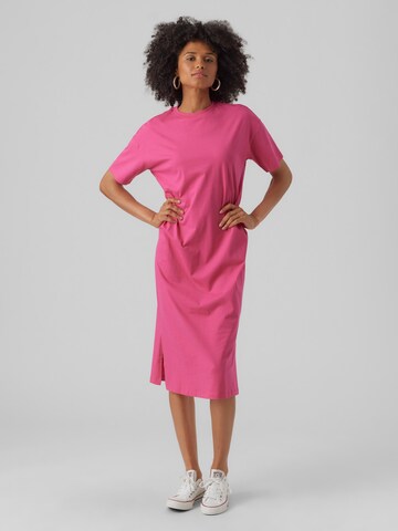 VERO MODA Šaty 'MOLLY' – pink: přední strana