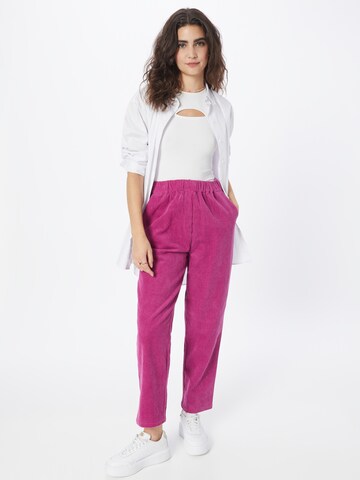 FRNCH PARIS Loosefit Hose 'Perola' in Lila