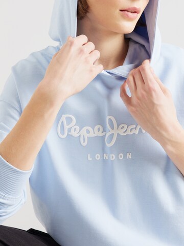 Pepe Jeans Sweatshirt 'DENIZE RO' in Blau