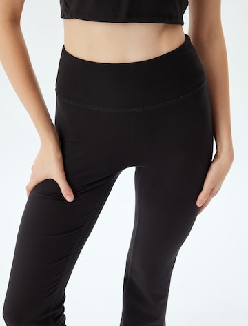 Koton Flared Leggings in Zwart