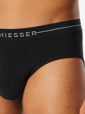 SCHIESSER Slip 'Cotton Flex' in Black