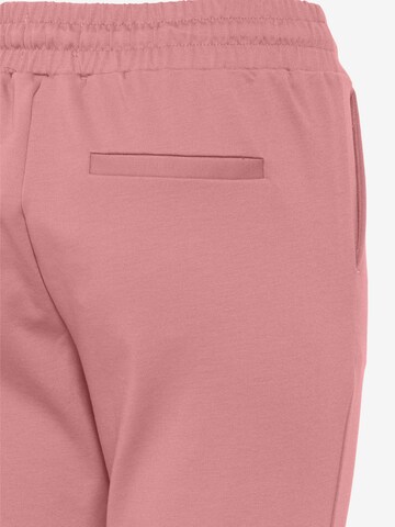 ICHI - Slimfit Calças 'KATE' em rosa