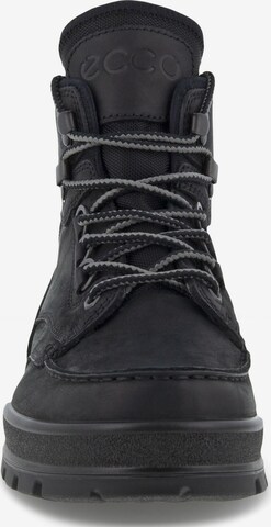 ECCO Lace-Up Boots in Black