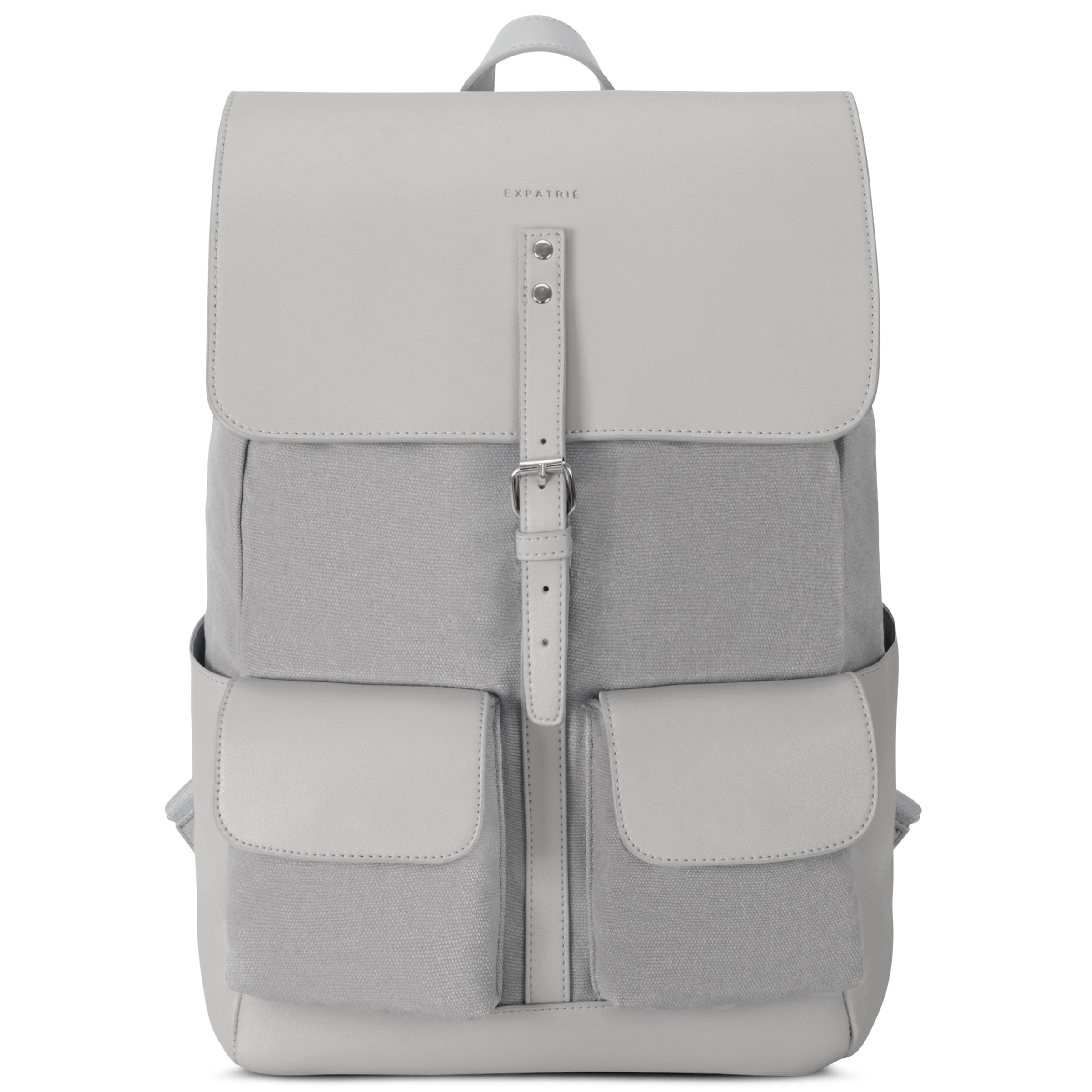 Sac à dos 'Laurent' Expatrié en gris : devant