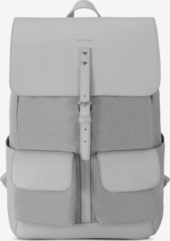 Expatrié Backpack 'Laurent' in Grey: front