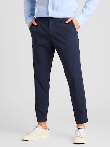 Regular Pantalon chino 'AJEND' DRYKORN en bleu : devant