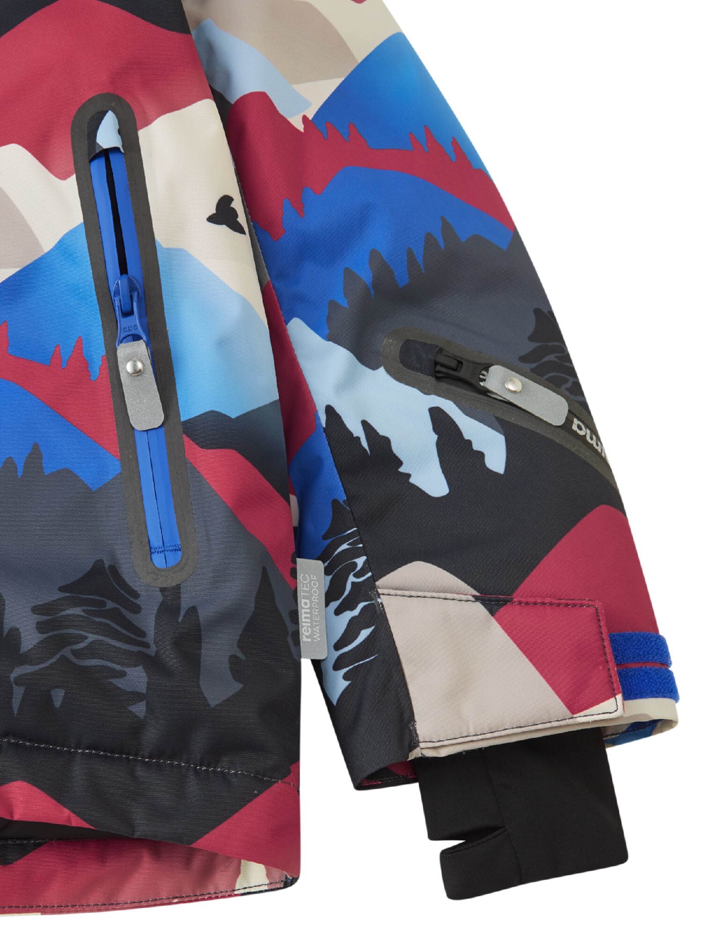 Reima Weatherproof jacket 'Kairala' in Black: side