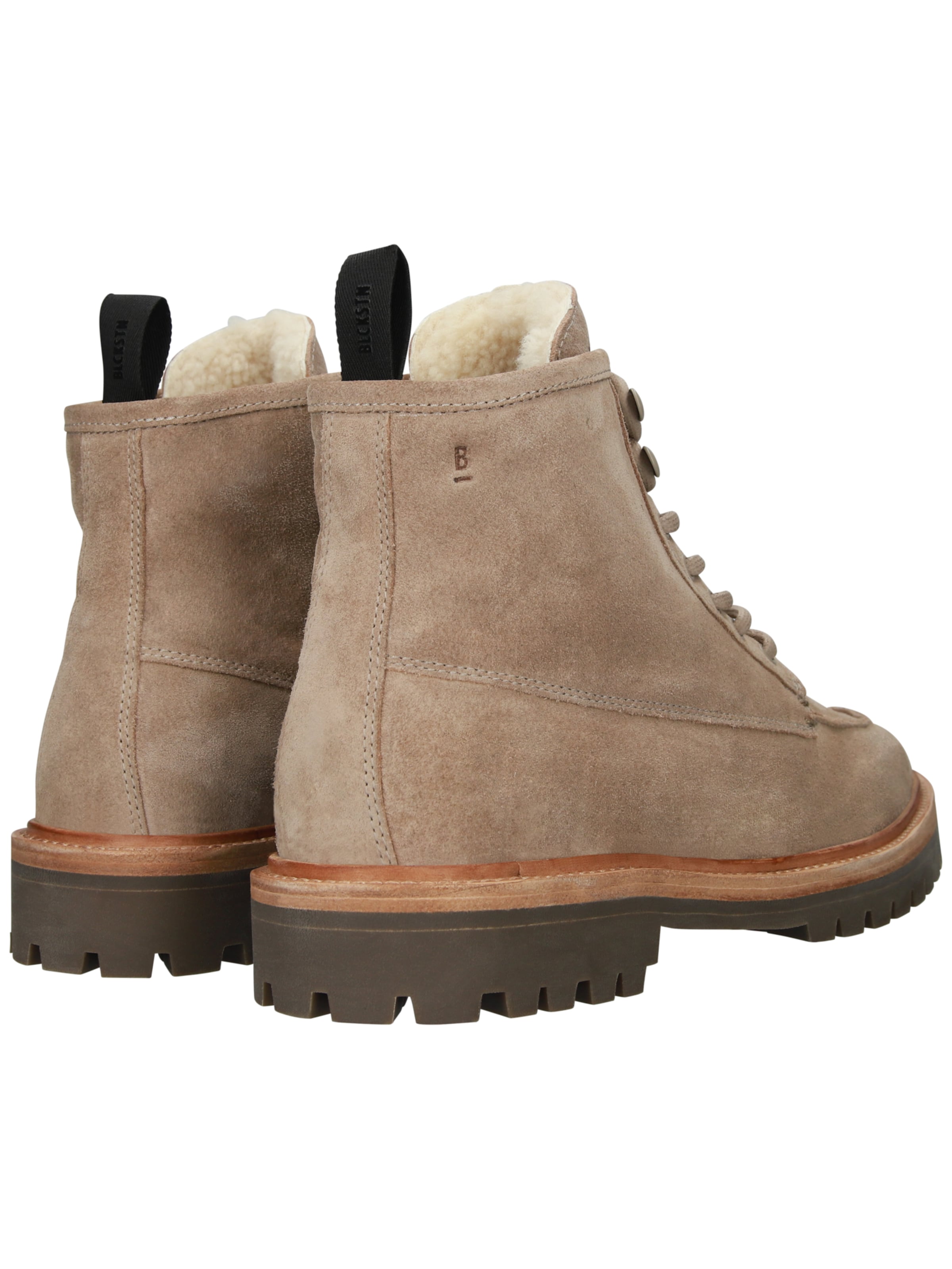 BLACKSTONE - Botas com atacadores 'Gastown Boaz CG164' em bege
