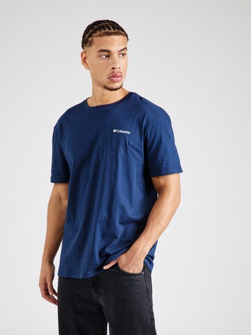COLUMBIA Performance Shirt 'North Cascades™' in Blue: front