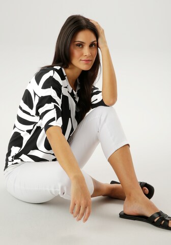 Aniston SELECTED Shirt in Black