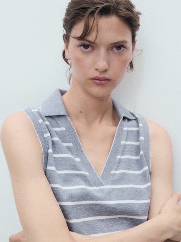 MANGO Zomerjurk 'POLA-H' in Blauw