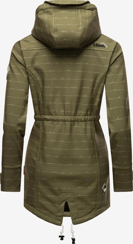 Manteau fonctionnel 'Zimtzicke' MARIKOO en vert