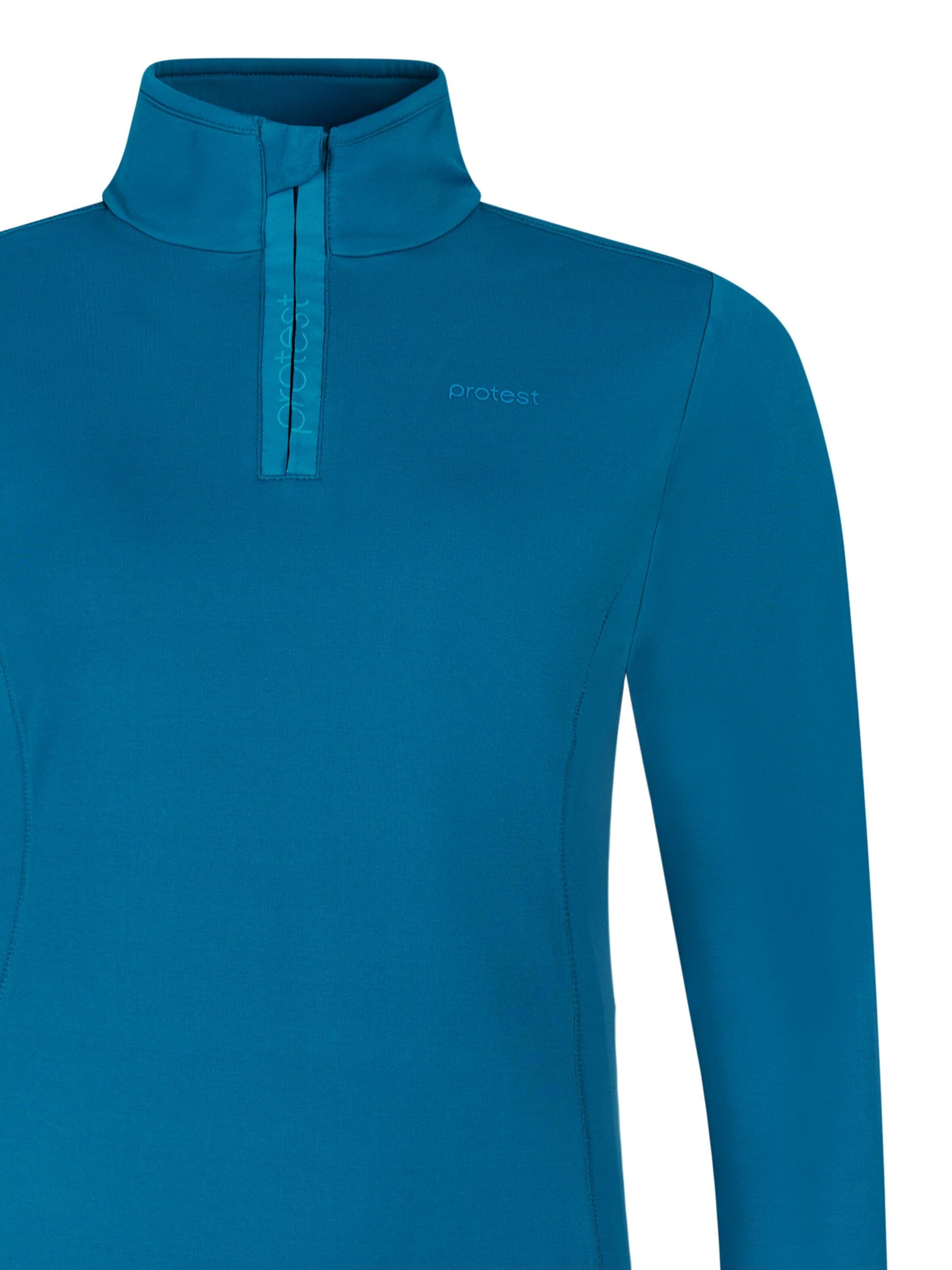 PROTEST Sportief sweatshirt 'REFABRIZ' in Blauw