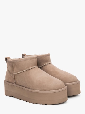 Estro Snow boots '5092' in Beige