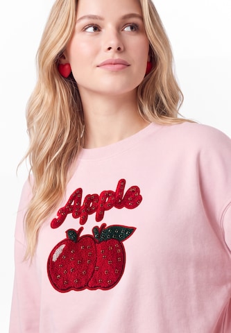 MYMO - Sweatshirt em rosa