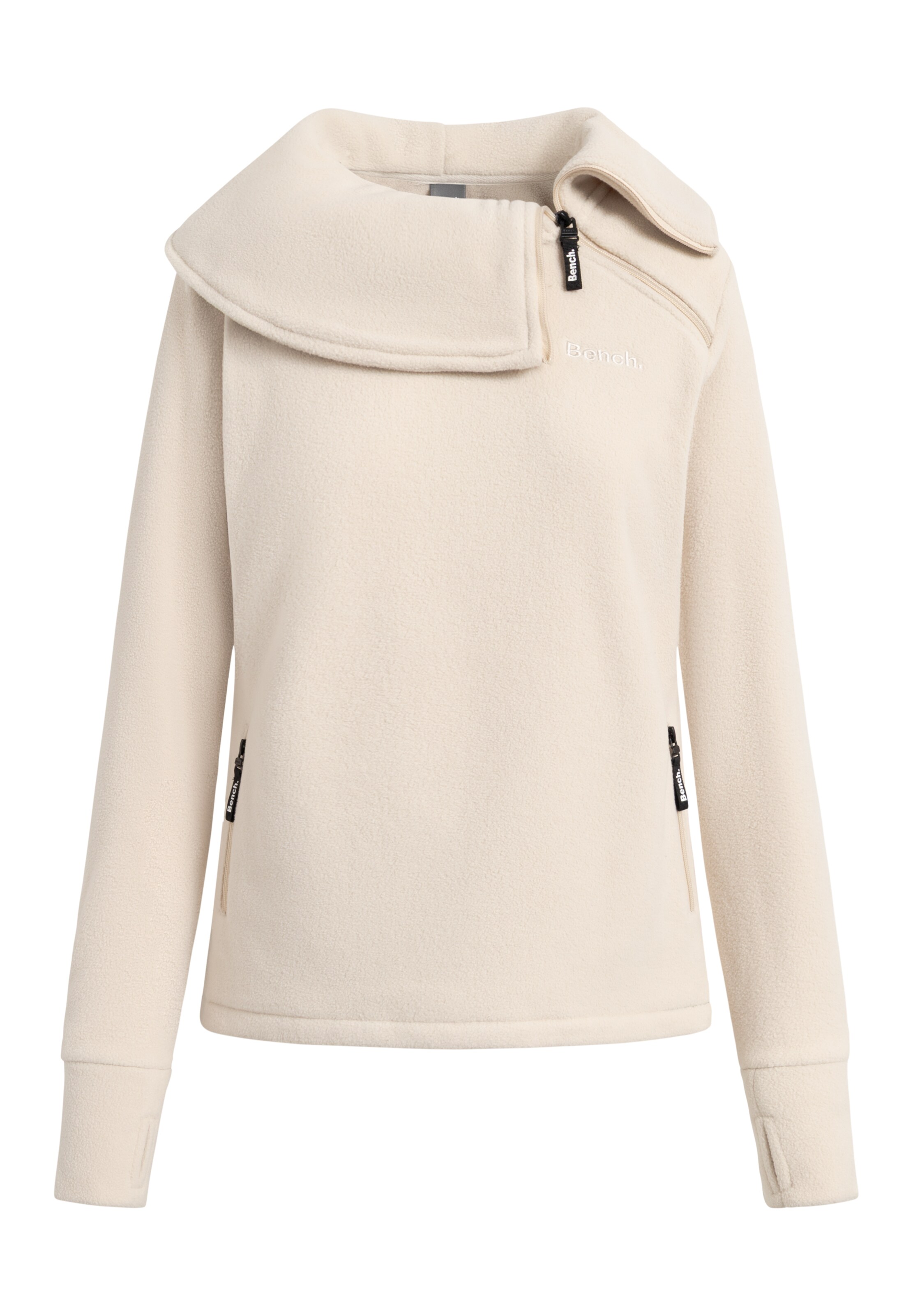 BENCH Pullover in hellbeige, Produktansicht