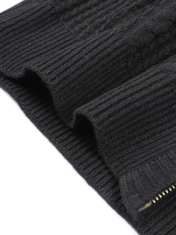 YOUTHUP Strickjacke 'Schmiegsam'‌‌‌ in Schwarz