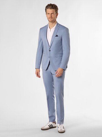 Finshley & Harding Suit ' OaklandsCalifornia ' in Blue: front