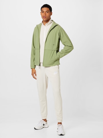 Veste de sport NIKE en vert