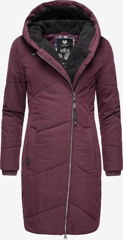 Ragwear Winter Coat 'Gordon' in Red: front