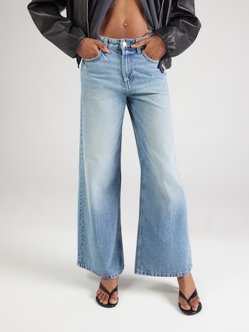 Baggy Jean BALMOHK en bleu : devant