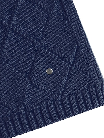 BURLINGTON Schal 'Argyle Accent'‌‌‌‌‌‌ in Blau