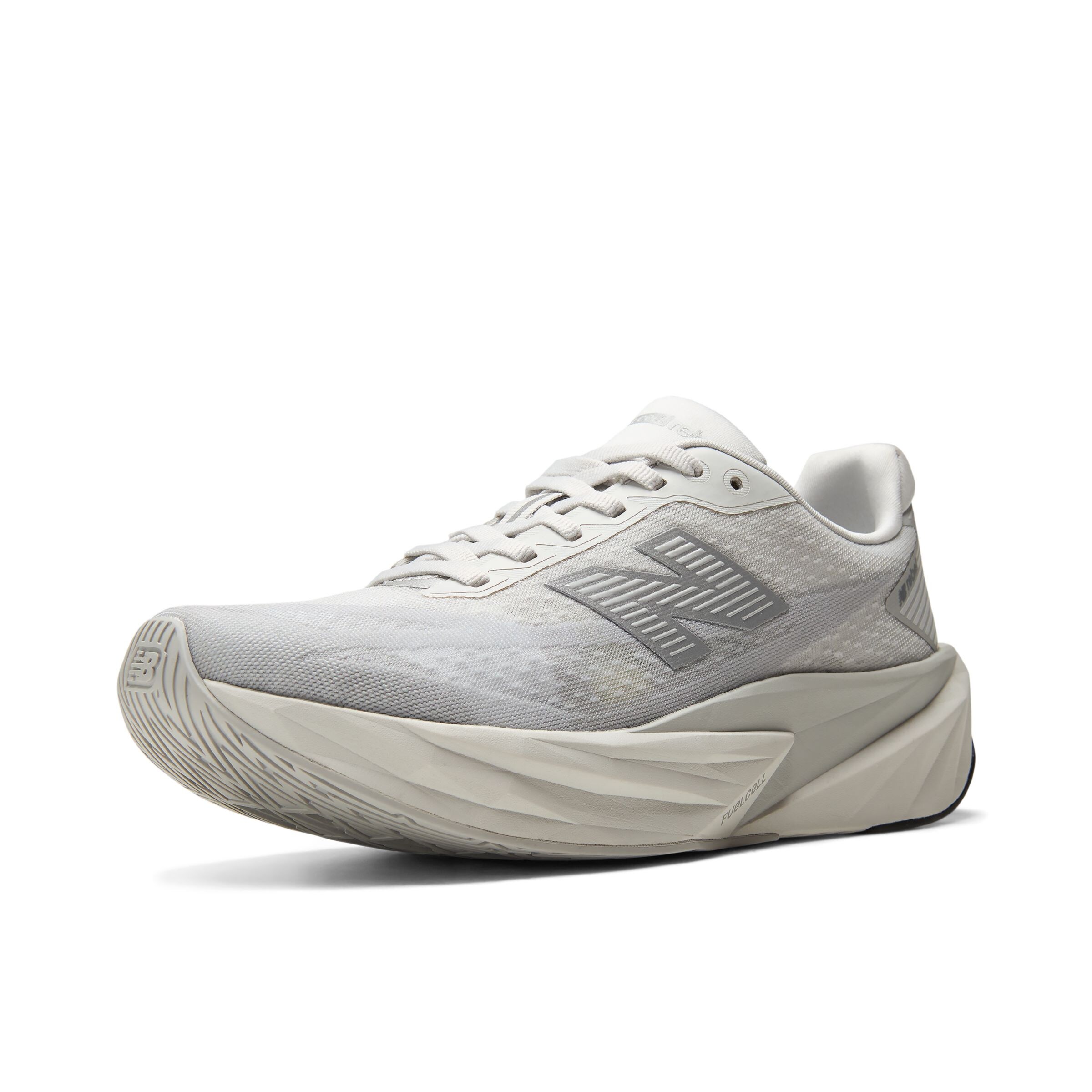 Chaussure de course 'FuelCell Rebel v5' new balance en gris : devant