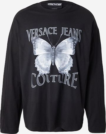 juoda Versace Jeans Couture Marškinėliai: priekis