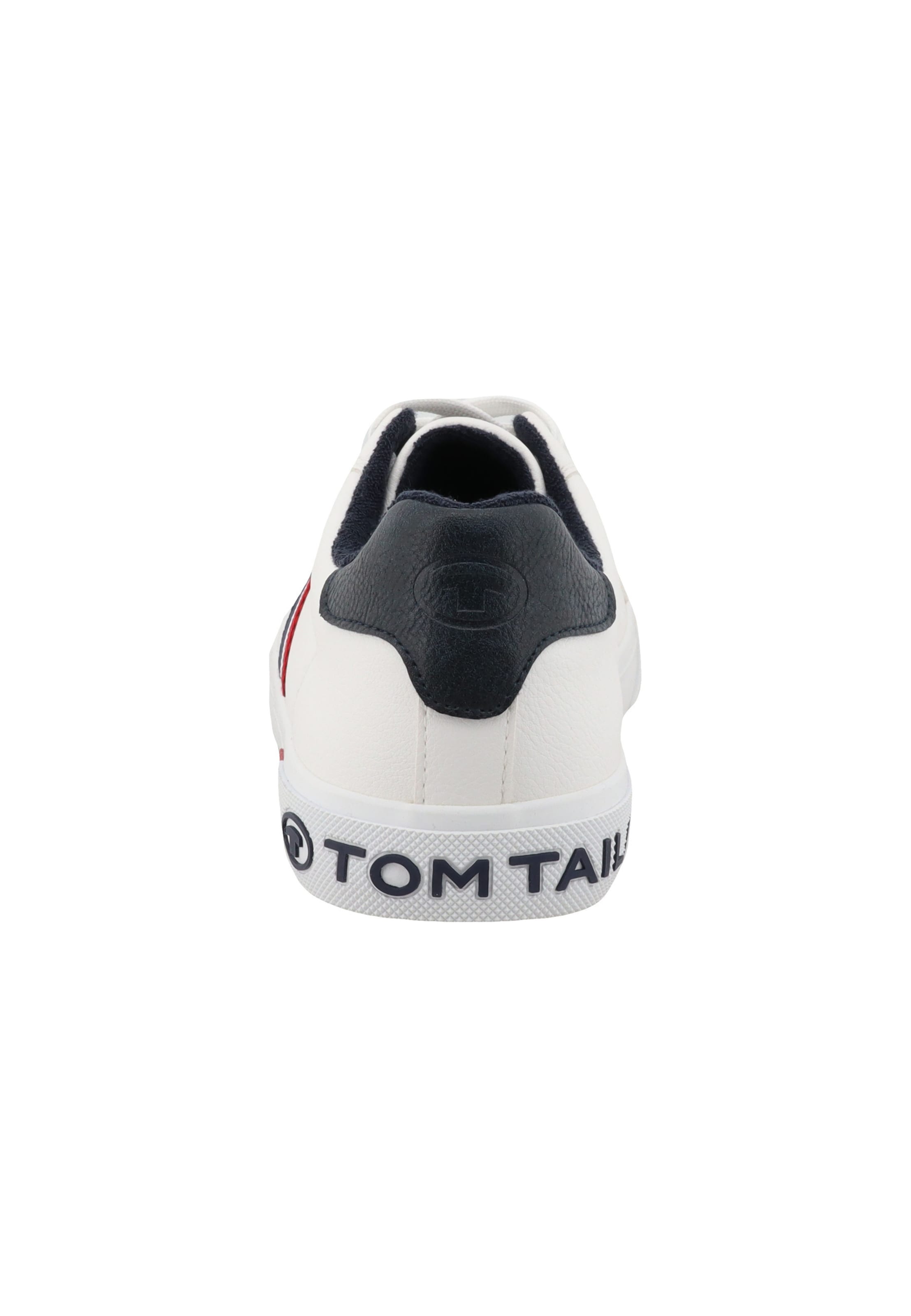 Sneaker bassa di TOM TAILOR in bianco