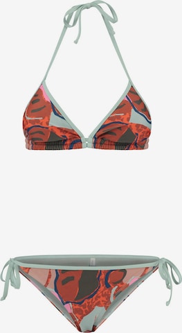Shiwi Triangel Bikini in Rood: voorkant