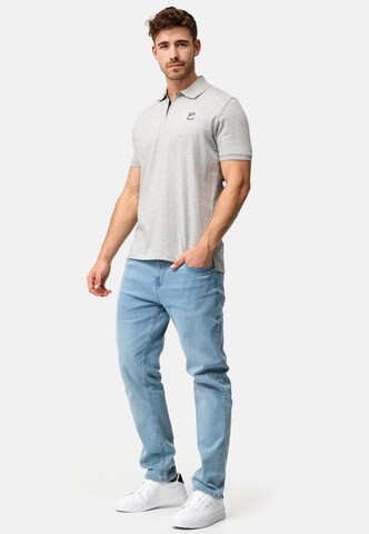 T-Shirt ' Yonah ' INDICODE JEANS en gris