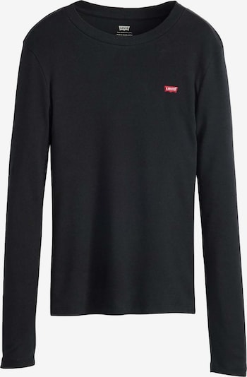 Marškinėliai 'Essential Housemark Long Sleeve Tee' iš LEVI'S ®, spalva – raudona / juoda / balta, Prekių apžvalga