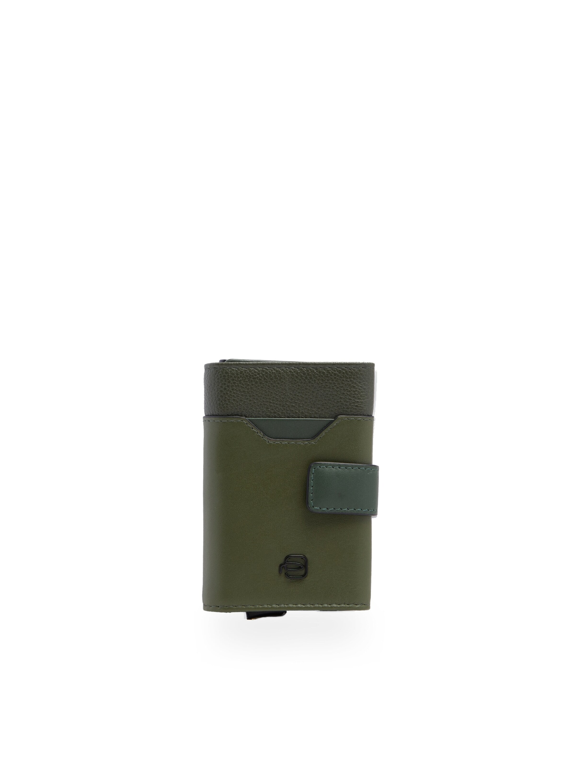 Piquadro Wallet in Green: front