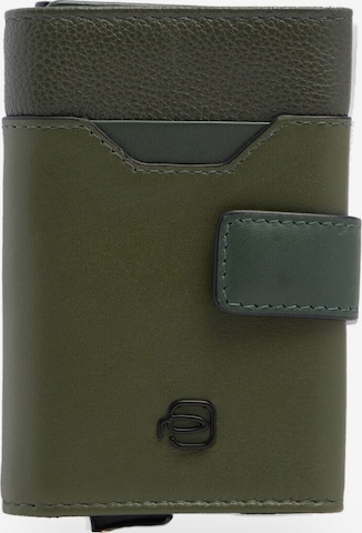 Piquadro Wallet in Green: front