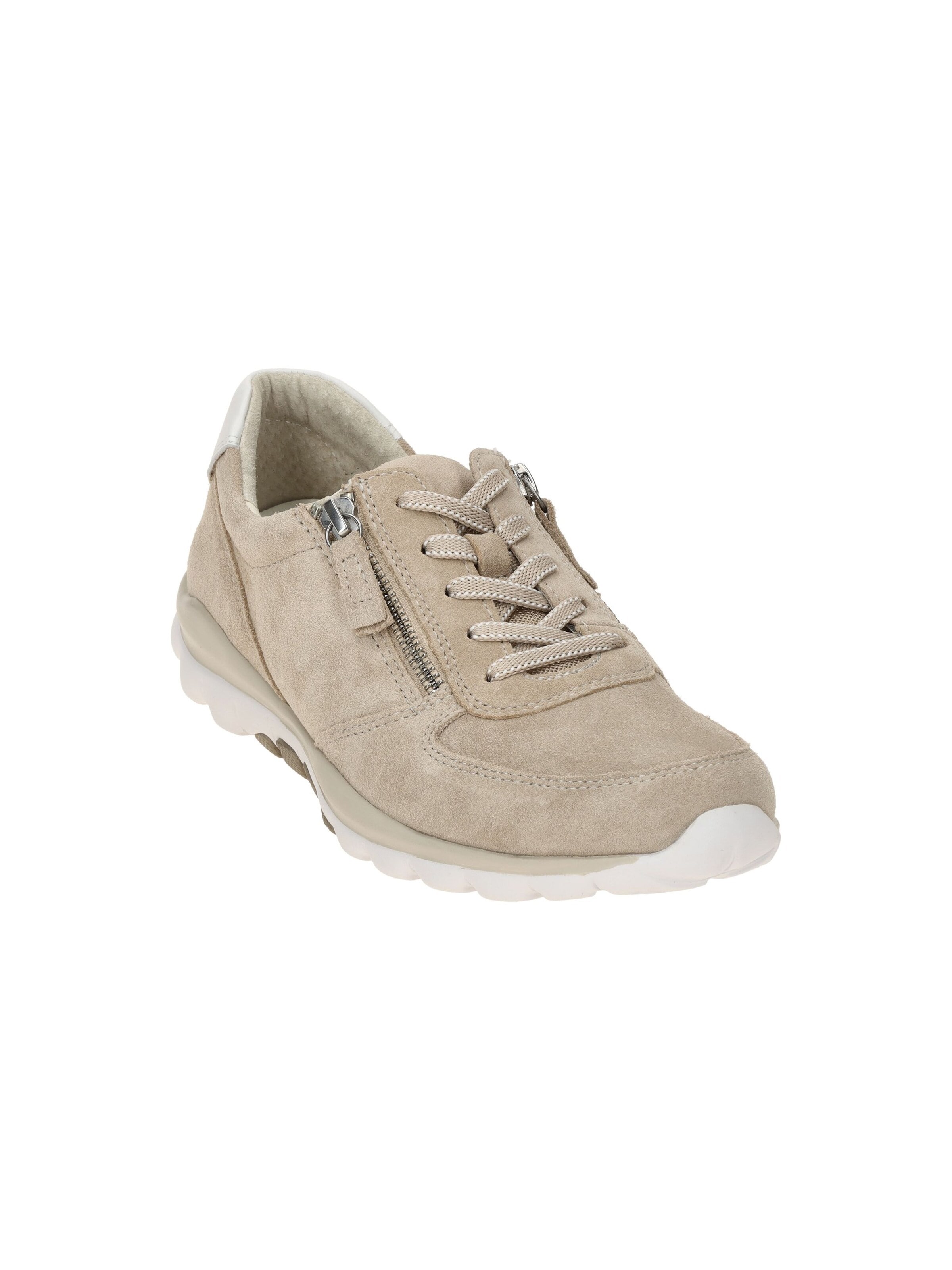 GABOR Schnürschuh in Beige