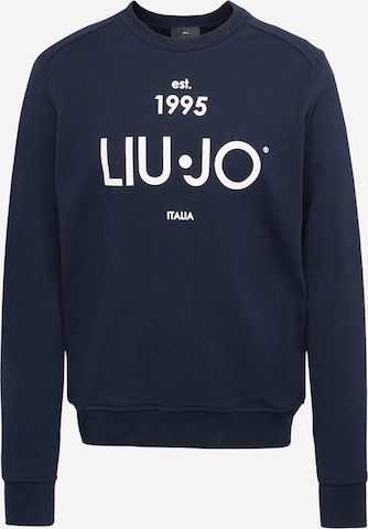Liu Jo Uomo Sweatshirt i blå: framsida