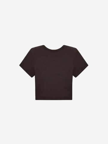 Dilvin Shirt 'T-Shirts' in Brown