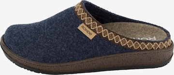 ROHDE Clogs 'Novara-D' in Blauw: voorkant