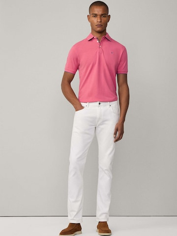 Hackett London Poloshirt in Pink
