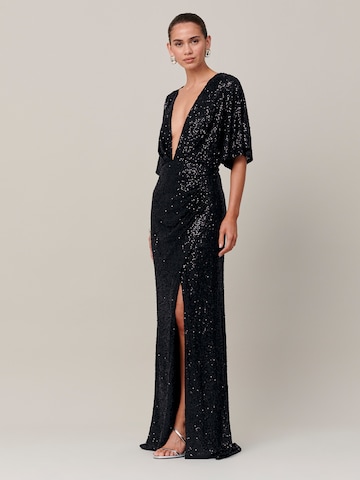 Sável - Vestido de noche 'Catania' en negro