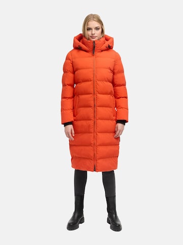 Manteau fonctionnel 'Harukaa 16' MARIKOO en orange : devant