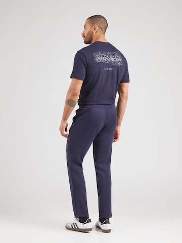 Slimfit Pantaloni 'M-LYS' de la NAPAPIJRI pe albastru: spate