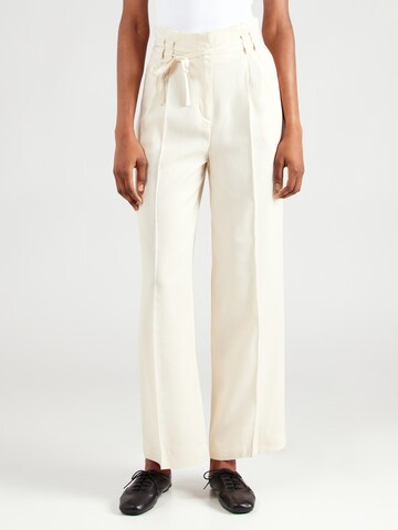 Loosefit Pantalon 'Filomena' EDITED en beige : devant