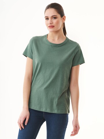 Organication T-Shirt in Grün: Vorderseite